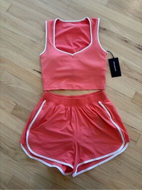YPB Coral Activewear Set